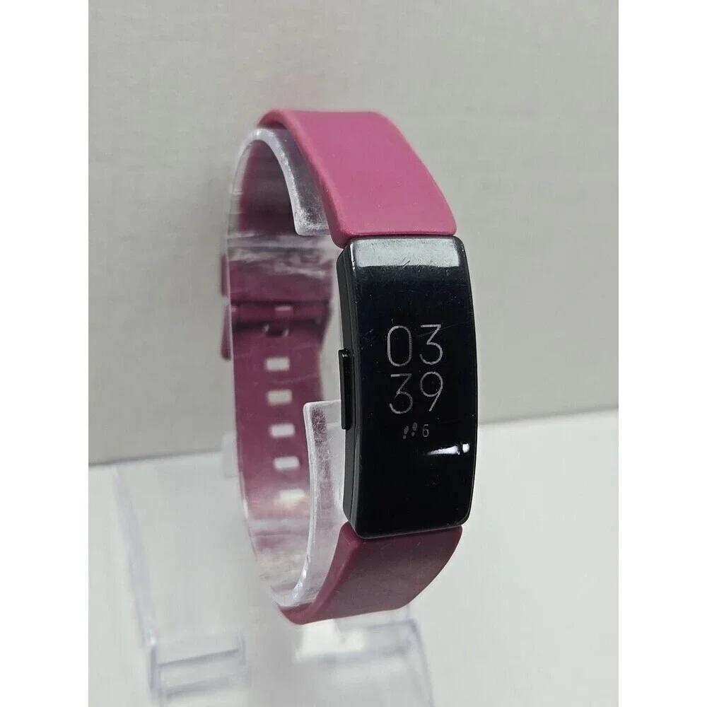 Fitbit Inspire HR FB413 Activity Tracker Heart Monitor Smartwatch W/ Charger